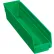 Global Industrial™ Plastic Nesting Storage Shelf Bin 4-1/8"W x 17-7/8"L x 4"H Green - Pkg Qty 12