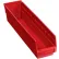 Global Industrial™ Plastic Nesting Storage Shelf Bin 4-1/8"W x 17-7/8"L x 4"H Red - Pkg Qty 12