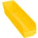 Global Industrial™ Plastic Nesting Storage Shelf Bin 4-1/8"W x 17-7/8"L x 4"H Yellow - Pkg Qty 12