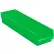 Global Industrial™ Plastic Nesting Storage Shelf Bin 6-5/8"W x 23-5/8"L x 4"H Green - Pkg Qty 6