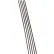 Moulure d'angle intérieur Palisade, 94" de long, couleur « Ashen Slate », lot de 5