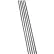 Moulure d'angle intérieur Palisade, 94" de long, en granit Hermitage, lot de 5
