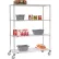 Nexel® 4 Shelf Truck, Stainless Steel, 54"W x 18"D x 69"H, Polyurethane Swivel Casters
