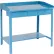 Table d'atelier extra-large Pucel avec 2 tiroirs, plateau incliné, 48" de largeur x 30" de profondeur, bleue