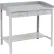 Global Industrial™ Extra-Wide Shop Desk W/ 2 Drawers, Sloped Surface, 48"W x 30"D, Gray