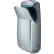 Sèche-mains vertical à grande vitesse World Dryer Vmax® V2, 110-120 V - Modèle « Hands In », couleur argent - V-649A