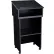 Pupitre de table Oklahoma Sound® avec chariot audiovisuel et socle, noir, 22/112-BK