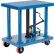 Global Industrial™ : table élévatrice à montant de positionnement avec commande au pied, capacité de 6 000 lb, plateau 36 x 24