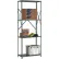 Étagère Global Industrial™ 4, rayonnage ouvert en acier, 36"L x 12"P x 97"H, module de base, 18 GA, gris