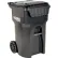 Conteneur à déchets mobile Global Industrial™, 65 gallons, gris
