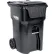 Conteneur à déchets mobile Global Industrial™, 95 gallons, noir