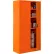 Armoire de préparation aux situations d'urgence Global Industrial™, 36" de largeur x 18" de profondeur x 72" de hauteur, à monter, orange