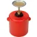 Eagle Safety Plunger Can - 4 Quart Polyethylene