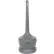 Cendrier d'extérieur Smokers' Outpost® Standard, gris