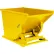 Trémie pour chariot élévateur à déchargement automatique Global Industrial™ à usage intensif, 2 yards cubes, 7 000 lb, jaune