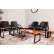 Table basse rectangulaire Interion® 43" x 20", plateau en cerisier