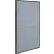 Interion® Office Partition Panel, 36-1/4"W x 60"H, Blue