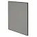 Panneau de cloisonnement Interion® pour bureau, 36-1/4" de largeur x 60" de hauteur, gris
