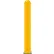 Manchon pour borne lisse Global Industrial™, dôme supérieur en PEHD de 6", jaune