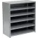Global Industrial™ 6 Shelf, Closed Steel Shelving, 36"W x 18"D x 39"H, Starter, 20 GA, Gray
