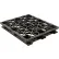 Palette à deux niveaux, en plastique, accès des 4 côtés, 48" x 40", capacité statique de 17 600 lb, noire