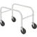 Chariot New Age 6265 en aluminium entièrement soudé à 1 patin, 26" de longueur x 16-3/4" de largeur x 19" de hauteur, sans patins