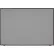 Interion® Office Partition Panel, 60-1/4"W x 42"H, Gray