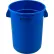 Poubelle en plastique Global Industrial™ - 32 gallons, bleue