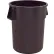 Poubelle en plastique Global Industrial™, 55 gallons, brun
