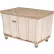 chariot à paniers Global Industrial™, en toile, capacité de 20 boisseaux