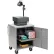 Chariot audiovisuel Global Industrial™ avec armoire verrouillable, capacité de 227 kg, gris