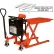 chariot à skid à grande levée alimenté par Global Industrial , capacité de 2 200 lb, fourches de 30" de largeur x 44-1/2" de longueur