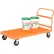 chariot à plate-forme plate Global Industrial™ avec caillebotis en acier, chariot roues, 60 x 30, capacité de 2 000 lb.