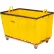 chariot à panier Global Industrial™, en vinyle, capacité de 24 boisseaux, jaune