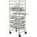 Nexel® PR2126 Bakers Sheet Pan Rack, Economy, Knock Down, End Loading, Aluminum