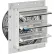 Continental Dynamics® Direct Drive 10" Exhaust Fan w/ Shutter, 3 Speed, 1500CFM, 1/30HP, 1Phase