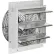Ventilateur d'extraction Continental Dynamics® à entraînement direct, 12 pouces, avec volet, 3 vitesses, 2 150 CFM, 1/12 HP, monophasé