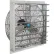 Ventilateur d'extraction Continental Dynamics® à entraînement direct, 30 pouces, avec volet, 1 vitesse, 8 000 CFM, 1/4 HP, monophasé