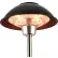 Chauffage Global Industrial® avec table, lampe halogène, modèle sur pied, 1 500 W