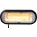 Chauffage de terrasse Global Industrial® , à fixation murale ou au plafond, à faible éblouissement, 1 500 W
