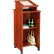 Podium mobile / pupitre Interion® en finition acajou