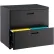 Armoire à dossiers latérale Interion® à 2 tiroirs, formats Legal et Letter, 30" de largeur x 18" de profondeur x 29" de hauteur, noire