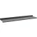 Étagère supérieure en acier Global Industrial™, 60" de largeur x 12" de profondeur, grise