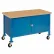 Établi mobile Global Industrial™ - Shop Safety Edge, 60" de largeur x 30" de profondeur, bleu
