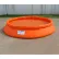 Bassin de confinement Husky® HCP-50v22 - PVC - Capacité de 50 gallons - 40" de longueur x 40" de largeur x 12" de hauteur - Jaune