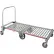 chariot Magliner® à 6 roues avec plate-forme de transport de marchandises, capacité de chariot lb, modèle MT1TA