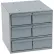 Armoire à tiroirs en acier Durham Mfg.® pour le rangement de pièces, 6 tiroirs