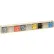 Bac de rangement basculant Quantum QTB309 - 9 compartiments, couleur ivoire