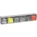Bac de rangement basculant Quantum QTB306 - 6 compartiments, gris