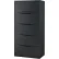 Interion® Premium Lateral File Cabinet, 5 Drawers, 30"W x 18"D x 64-1/2"H, Black